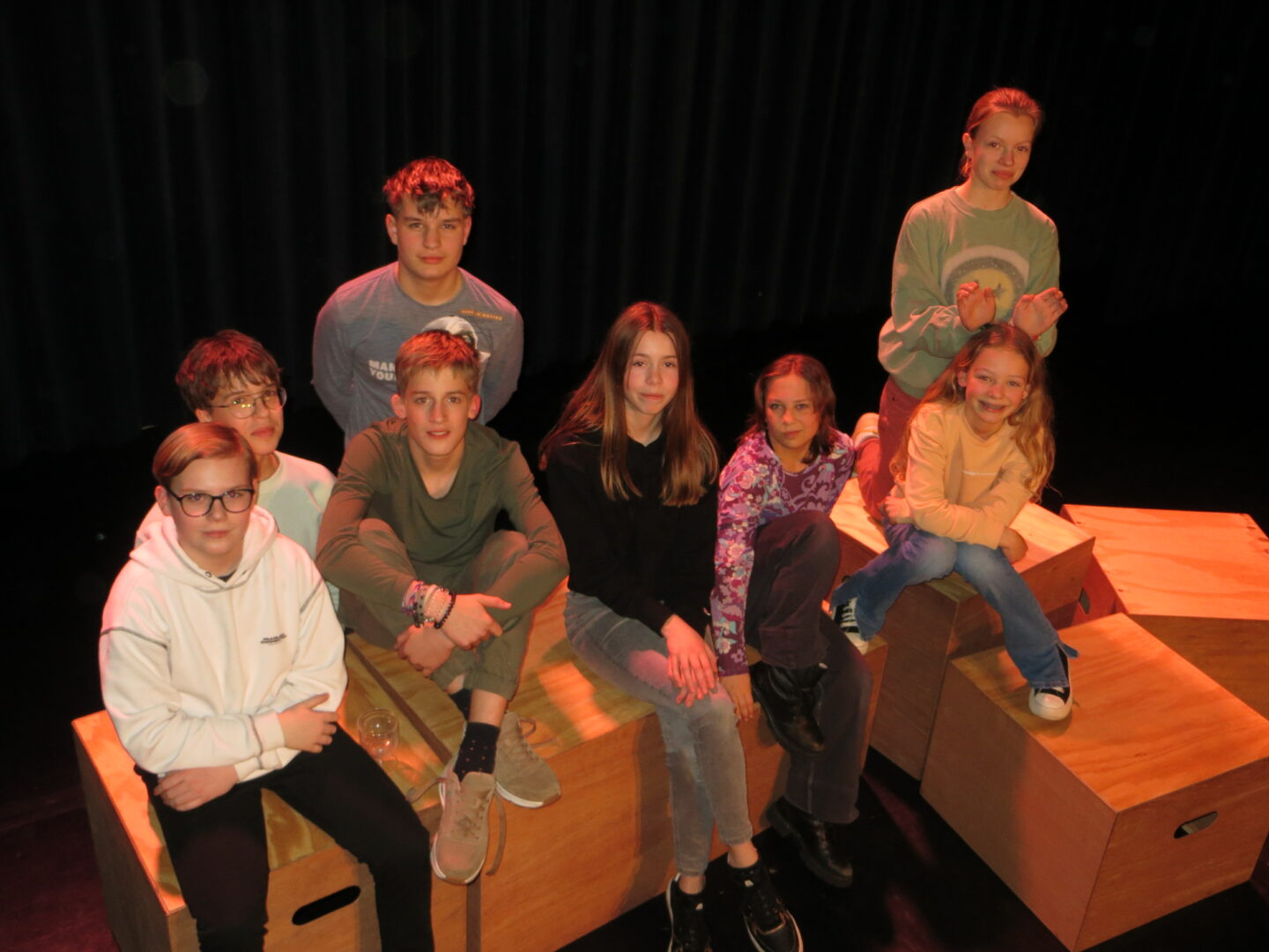 Eindpresentaties Jongeren-theater-groepen 3B én 5