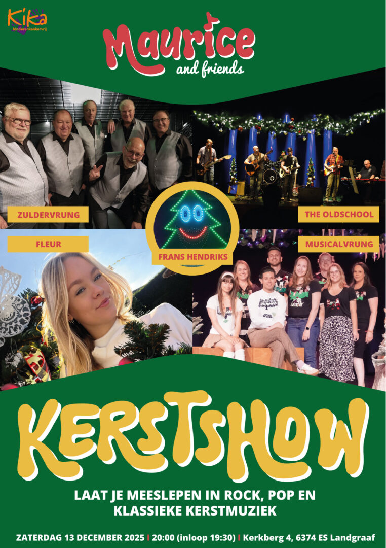 Kerstshow Maurice & Friends