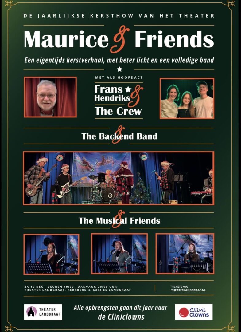 Kerstshow Maurice & Friends